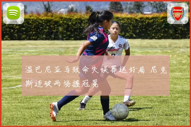 温巴尼亚马致命失误葬送好局 尼克斯连破两场握冠冕